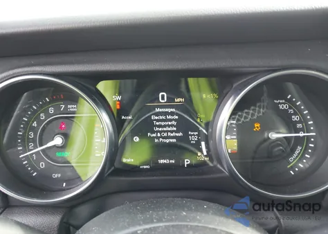 2023 Jeep Wrangler 4Xe Sahara 4X4 from USA, damaged, VIN 1C4JJXP68PW557962